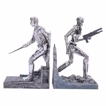 Terminator 2 Bookends T-1000 vs T-800