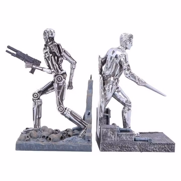 Terminator 2 Bookends T-1000 vs T-800