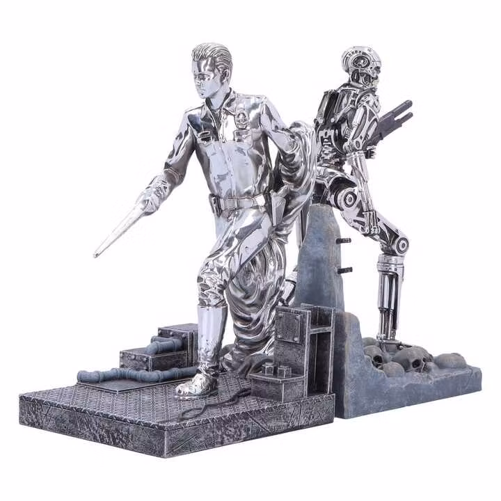 Terminator 2 Bookends T-1000 vs T-800