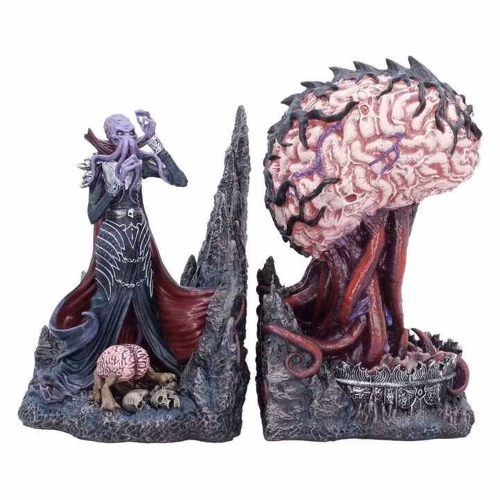 Dungeons & Dragons Bookends Illithid