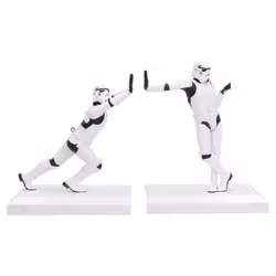 Star Wars Stormtrooper Bookends Working Hard Hardly Working