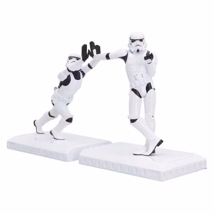 Star Wars Stormtrooper Bookends Working Hard Hardly Working