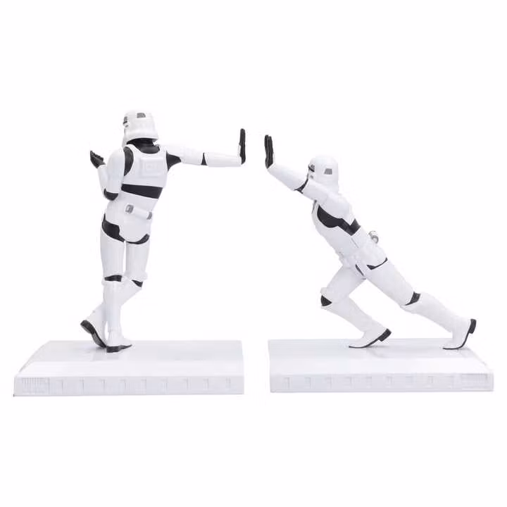 Star Wars Stormtrooper Bookends Working Hard Hardly Working