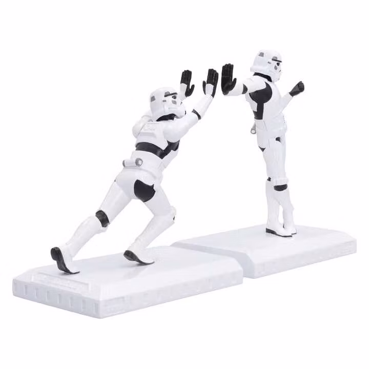 Star Wars Stormtrooper Bookends Working Hard Hardly Working