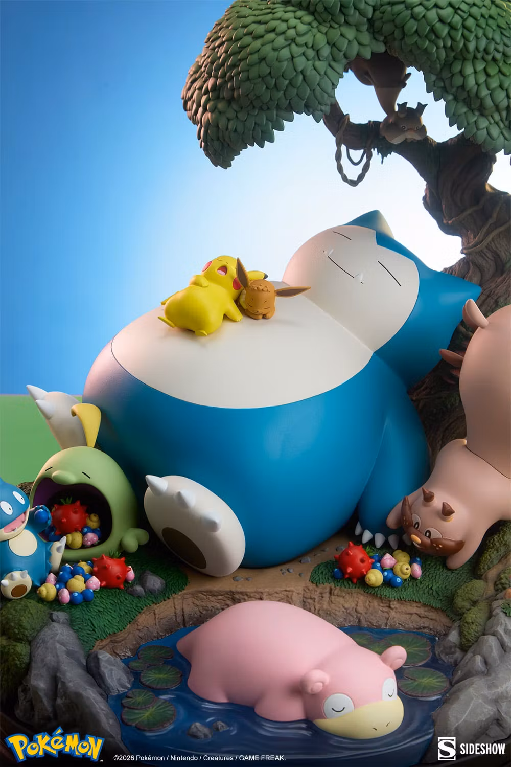 Pokemon Snorlax Diorama