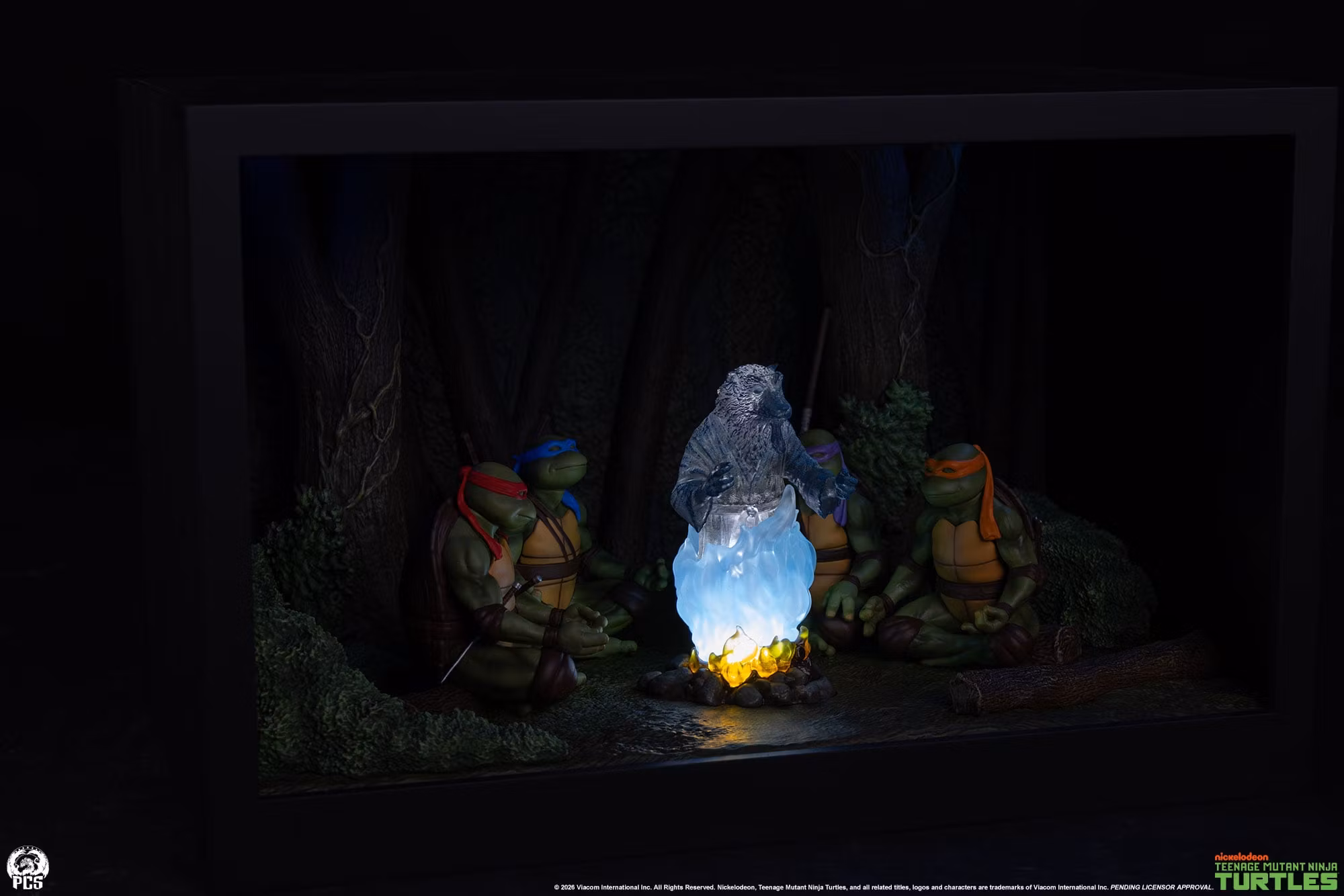 Teenage Mutant Ninja Turtles (1990) Splinter's Spirit Mini Scale Diorama