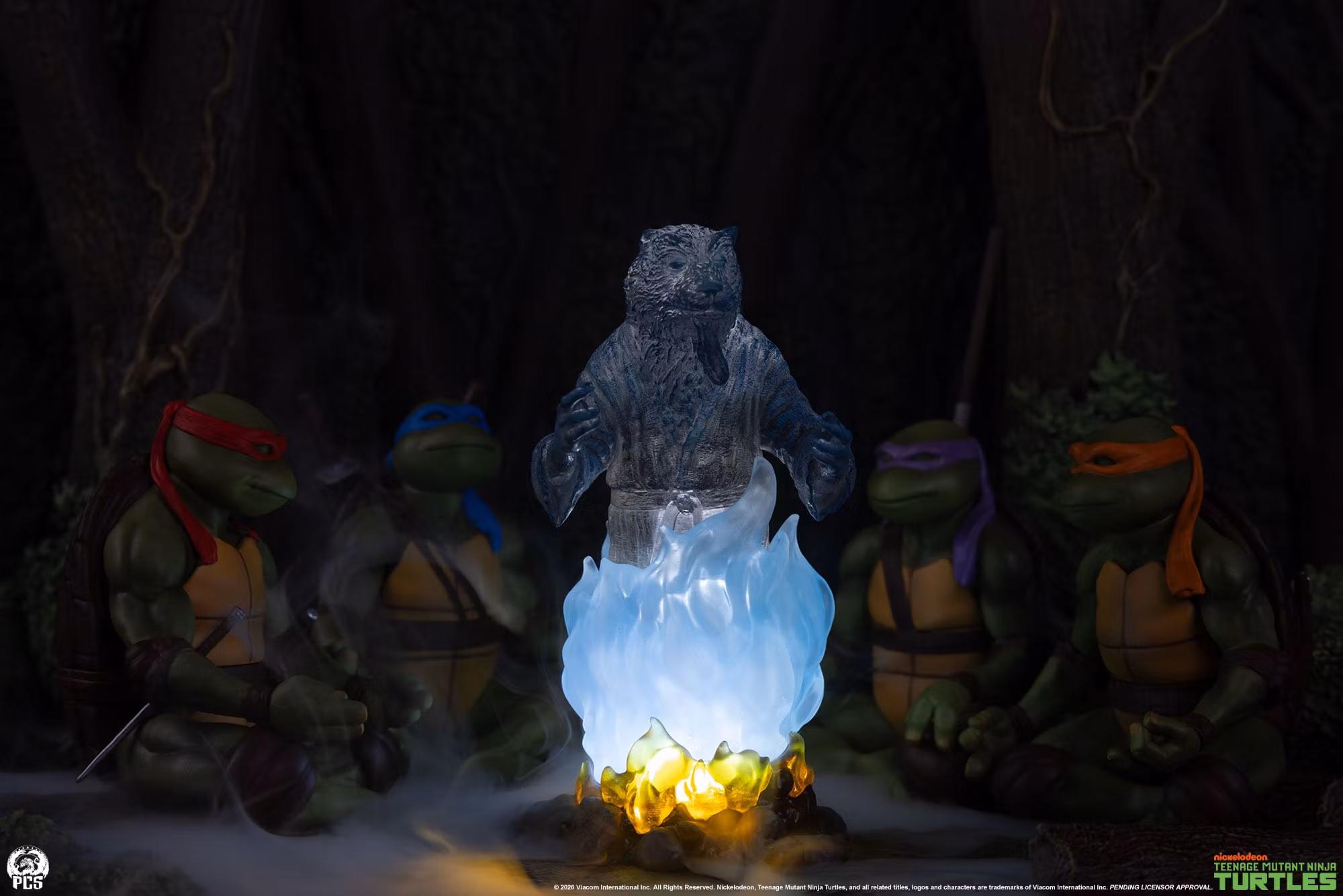 Teenage Mutant Ninja Turtles (1990) Splinter's Spirit Mini Scale Diorama