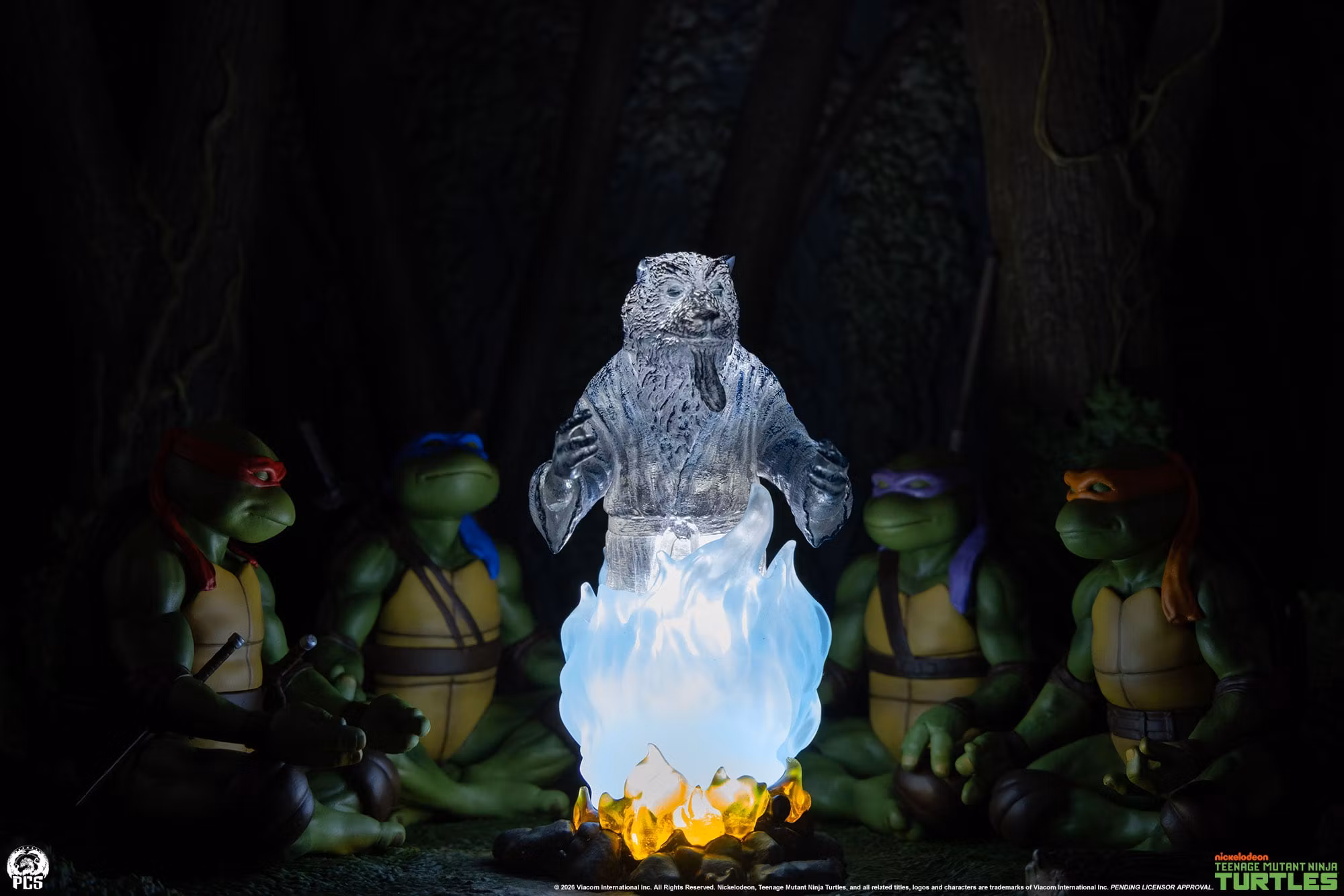Teenage Mutant Ninja Turtles (1990) Splinter's Spirit Mini Scale Diorama