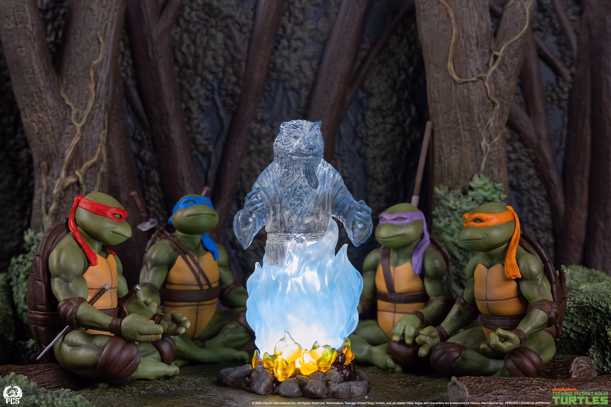 Teenage Mutant Ninja Turtles (1990) Splinter's Spirit Mini Scale Diorama