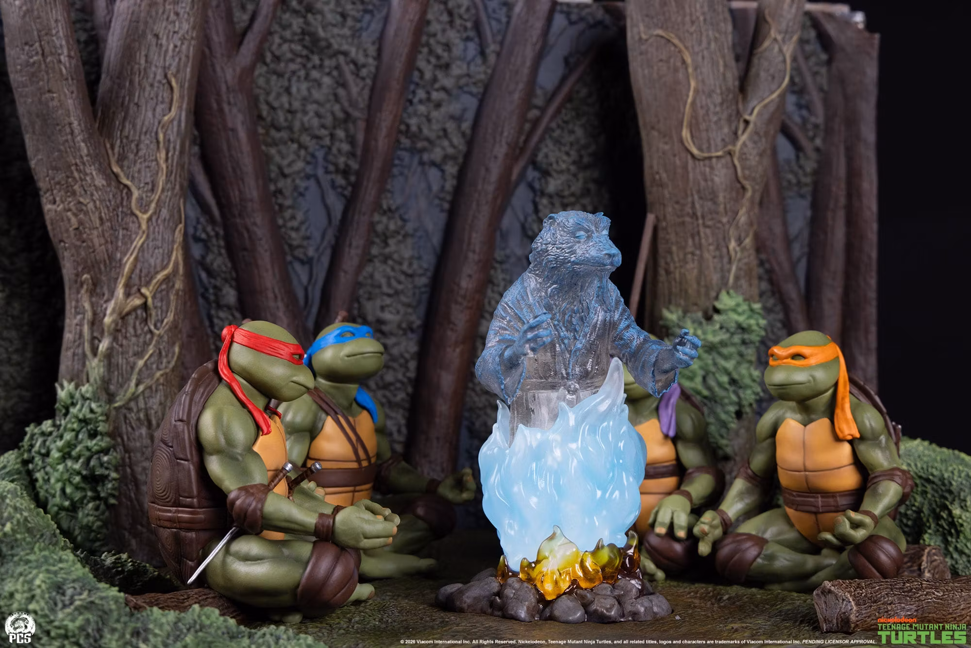 Teenage Mutant Ninja Turtles (1990) Splinter's Spirit Mini Scale Diorama