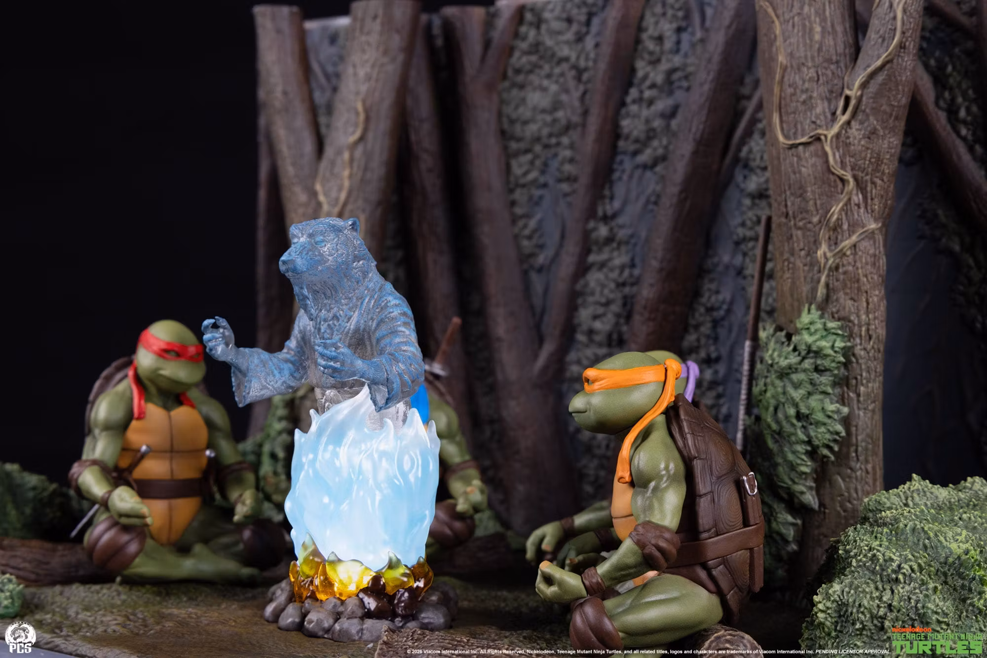Teenage Mutant Ninja Turtles (1990) Splinter's Spirit Mini Scale Diorama