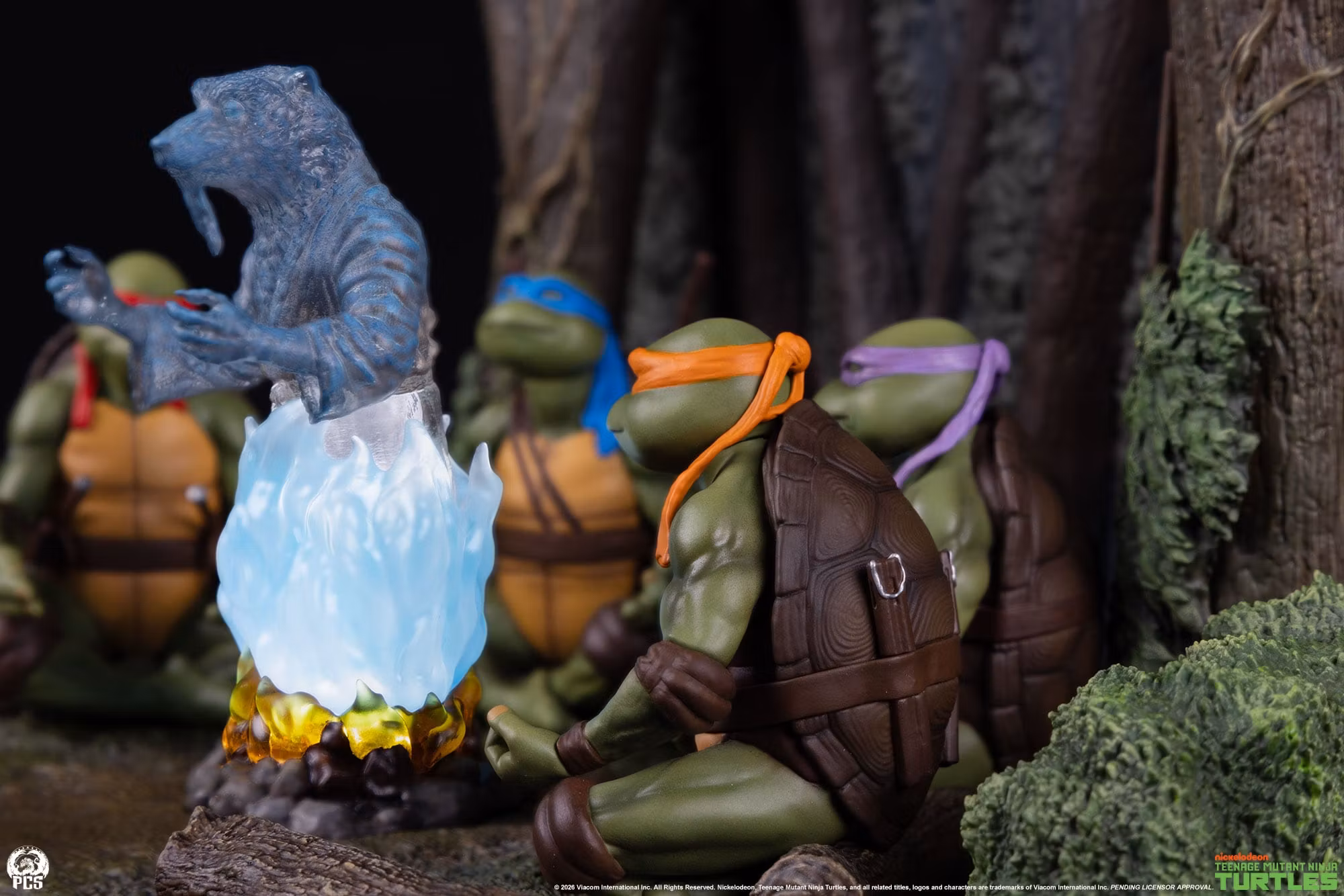 Teenage Mutant Ninja Turtles (1990) Splinter's Spirit Mini Scale Diorama
