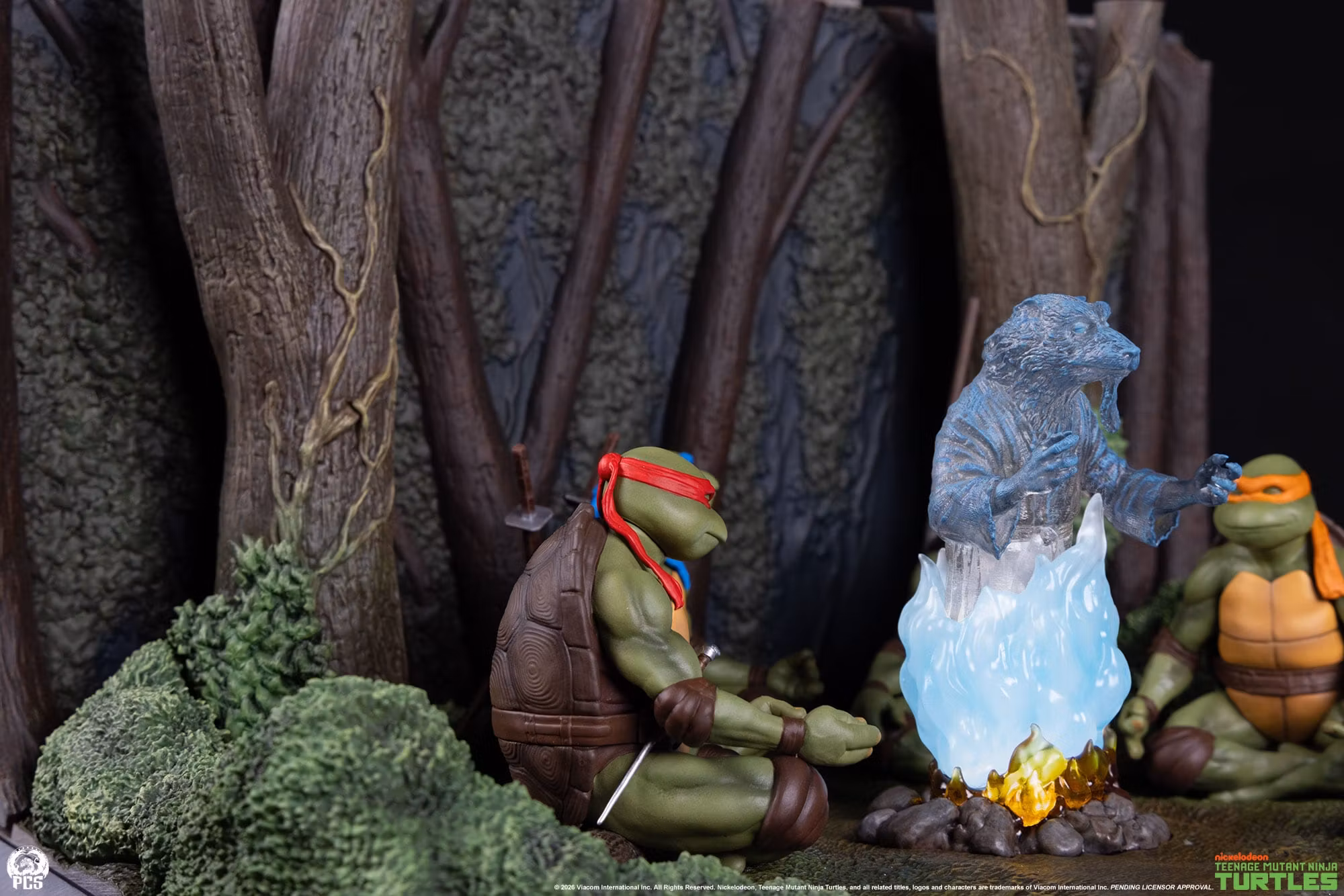 Teenage Mutant Ninja Turtles (1990) Splinter's Spirit Mini Scale Diorama