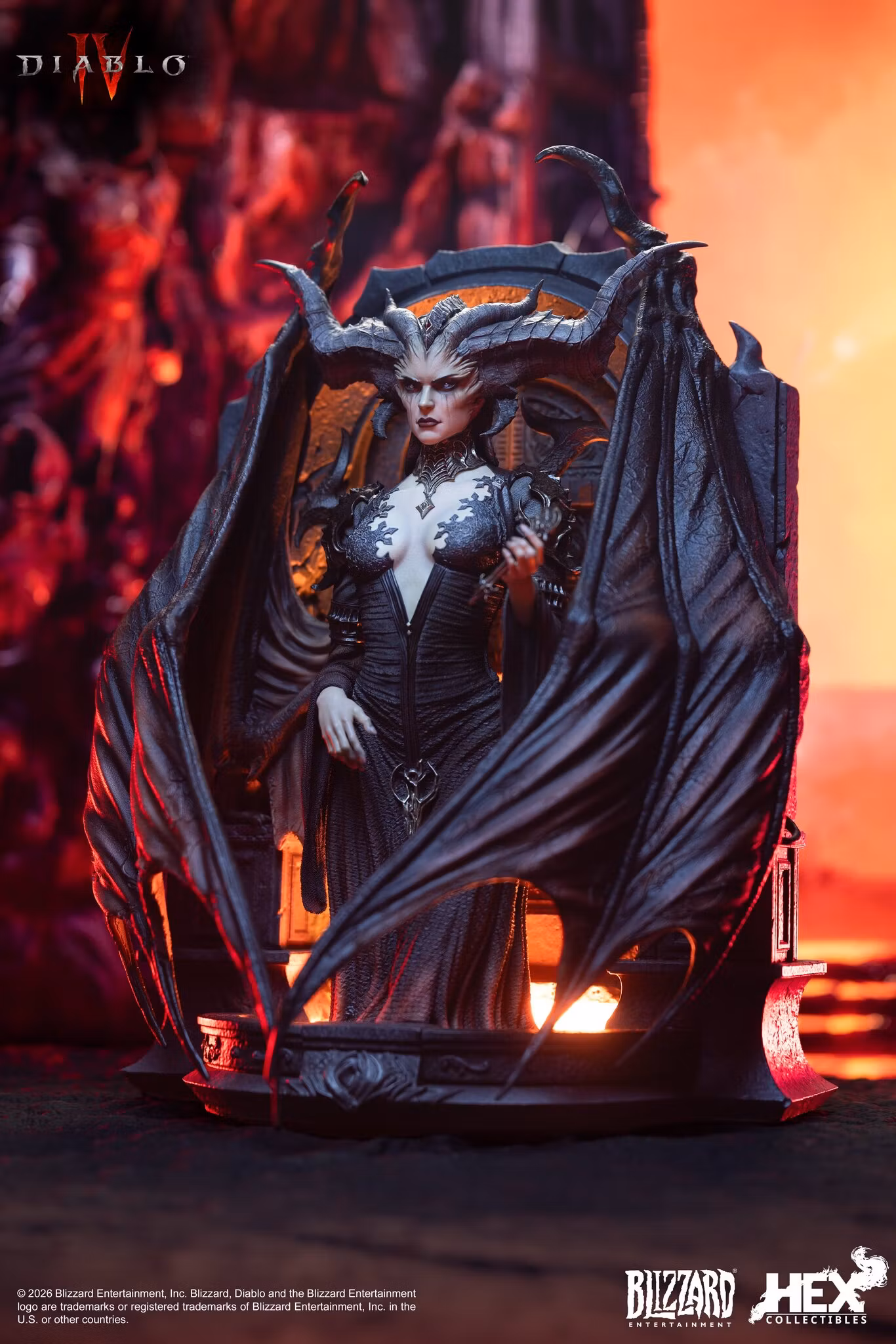 Diablo IV Lilith Art Statue