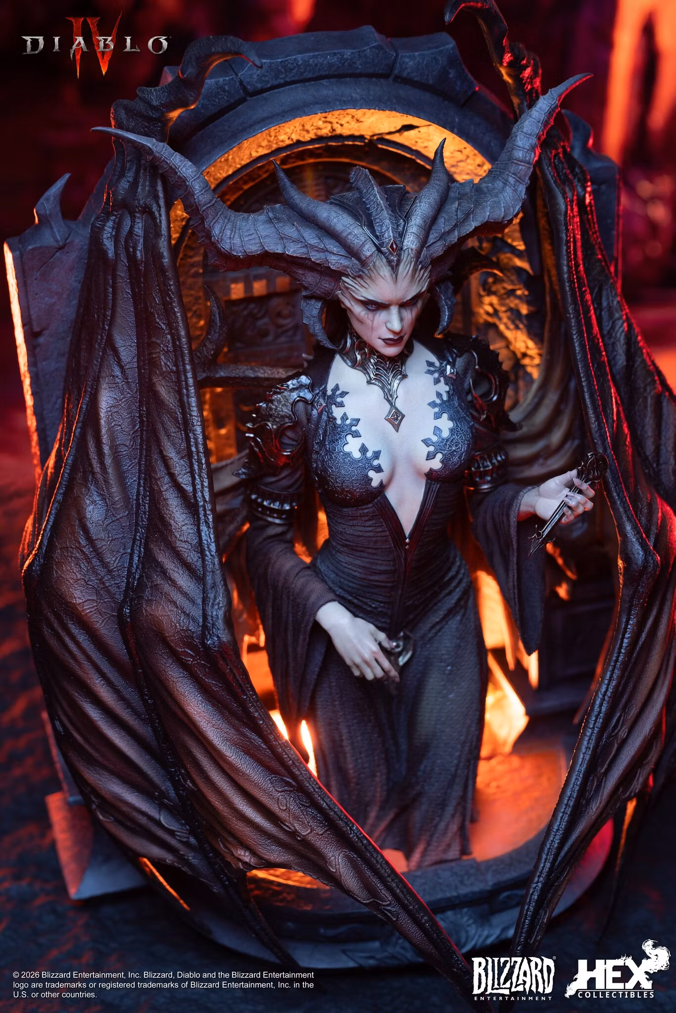 Diablo IV Lilith Art Statue