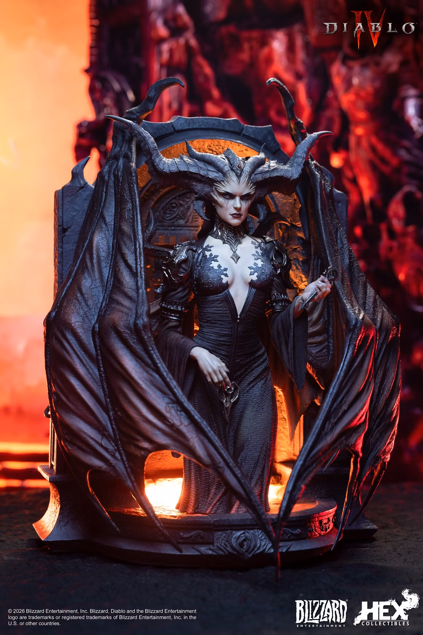 Diablo IV Lilith Art Statue
