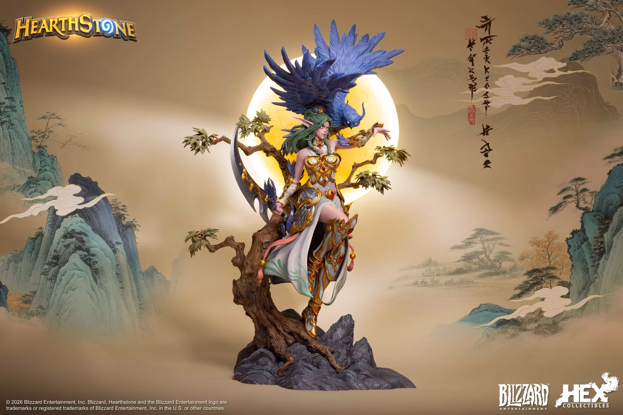Hearthstone Signature Tyrande Whisperwind Limited Edition Statue