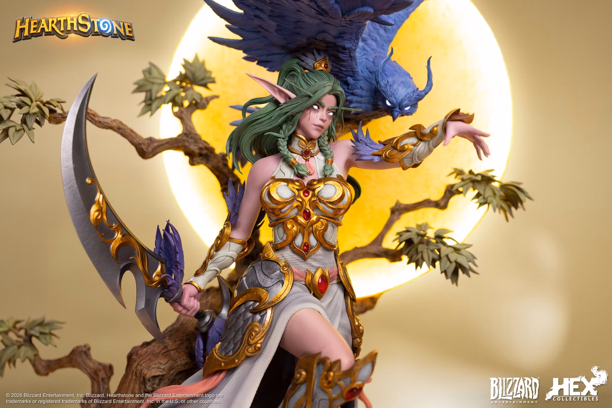 Hearthstone Signature Tyrande Whisperwind Limited Edition Statue