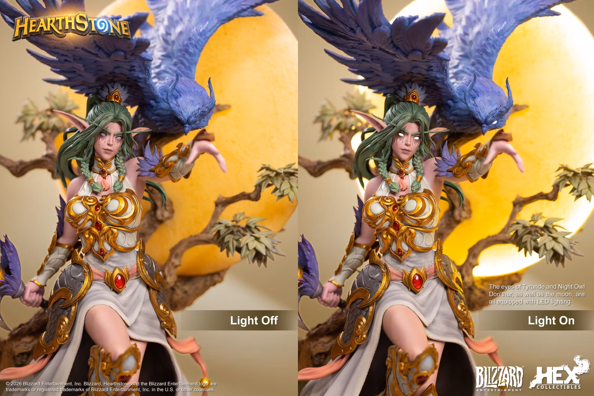 Hearthstone Signature Tyrande Whisperwind Limited Edition Statue