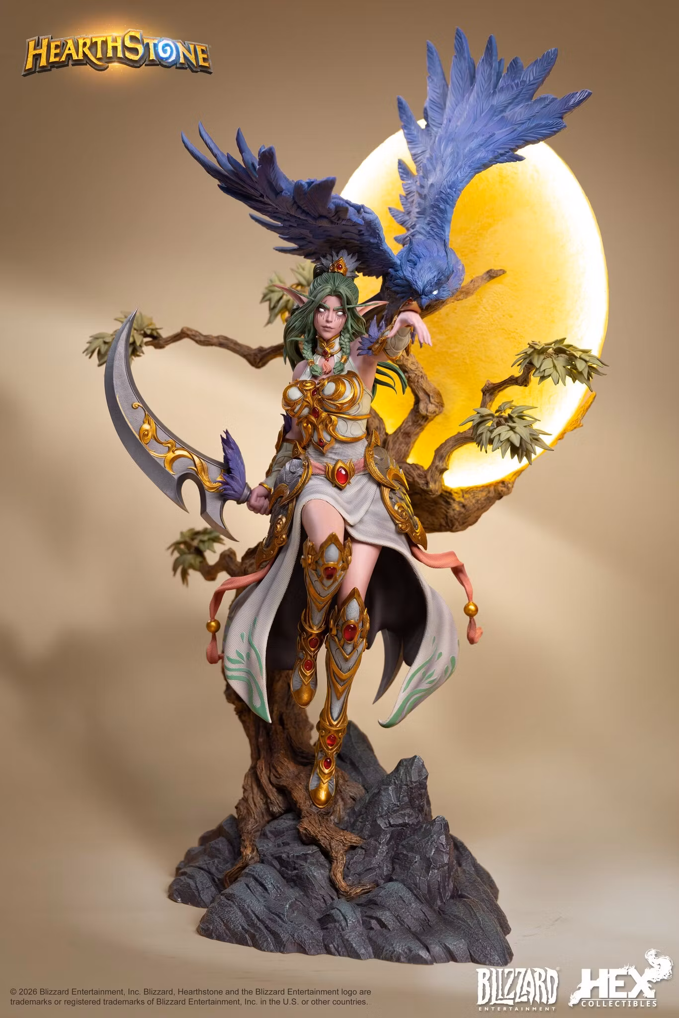 Hearthstone Signature Tyrande Whisperwind Limited Edition Statue