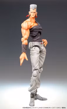 JoJo's Bizarre Adventure: Stardust Crusaders Super Action Statue Jean Pierre Polnareff Action Figure (2nd Rerelease)