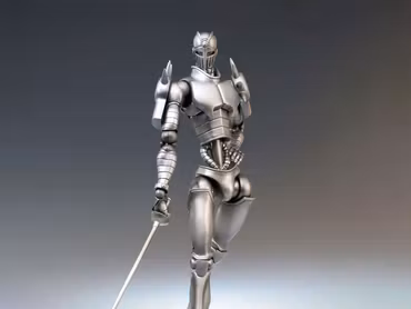 JoJo's Bizarre Adventure: Stardust Crusaders Super Action Statue Silver Chariot Action Figure (2nd Rerelease)