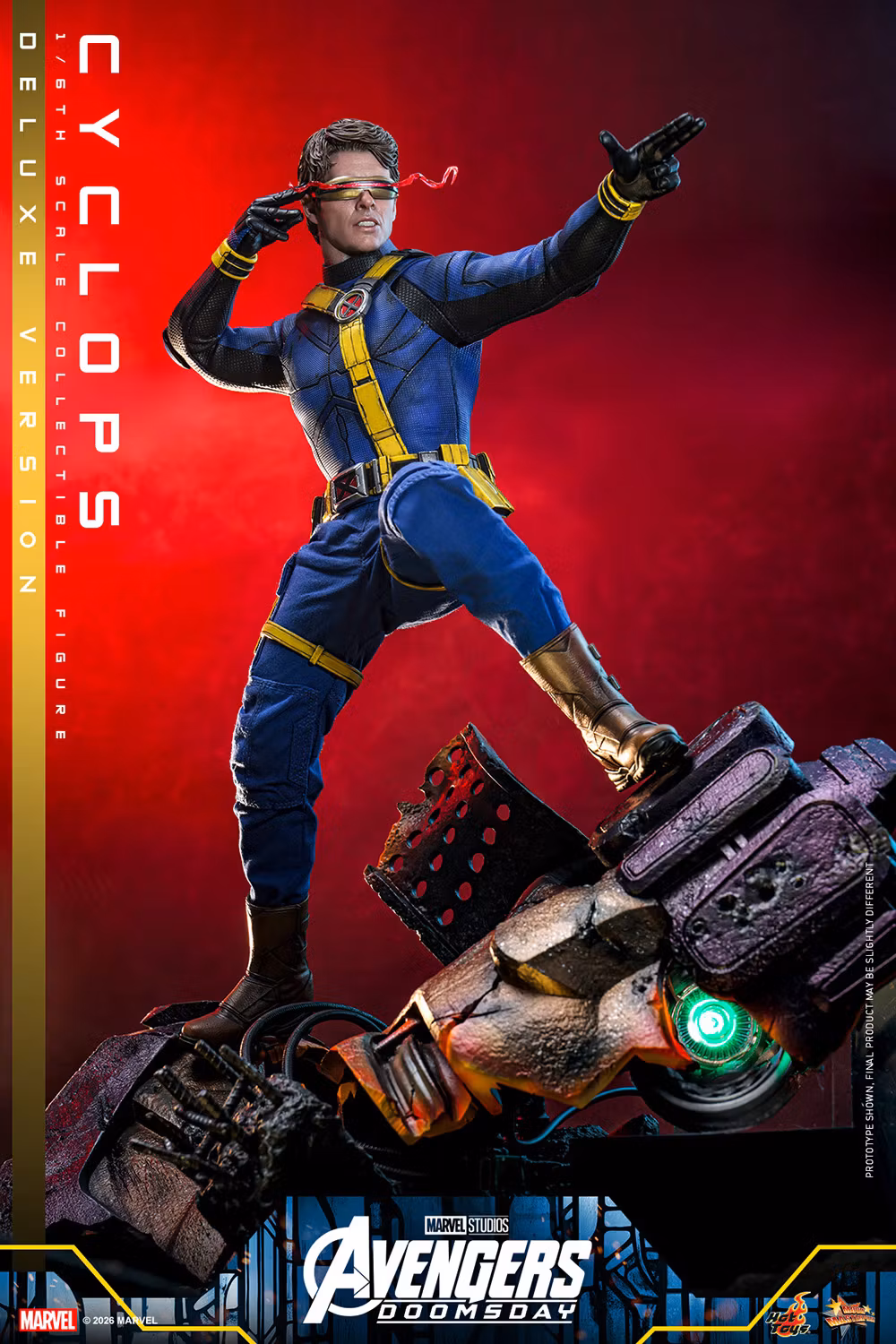 Avengers: Doomsday MMS909 Cyclops (Deluxe Ver.) 1/6th Scale Collectible Figure