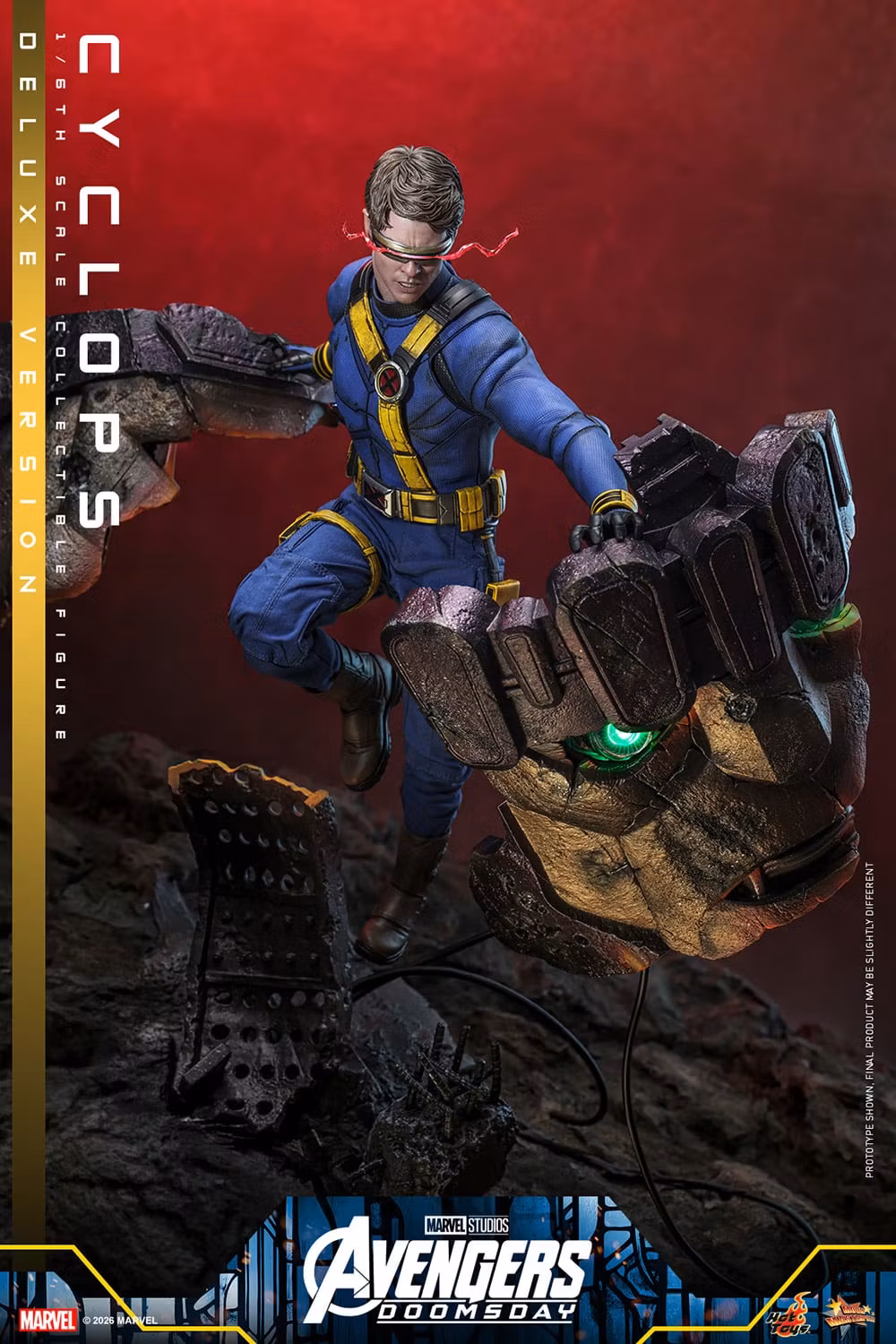 Avengers: Doomsday MMS909 Cyclops (Deluxe Ver.) 1/6th Scale Collectible Figure