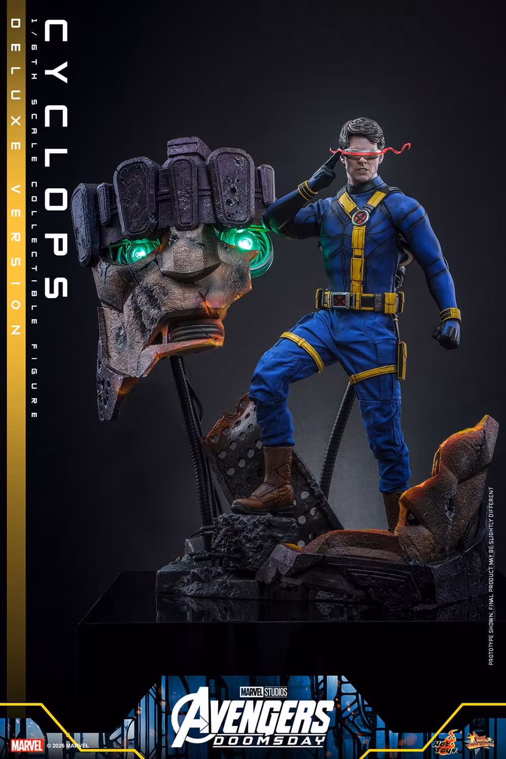Avengers: Doomsday MMS909 Cyclops (Deluxe Ver.) 1/6th Scale Collectible Figure