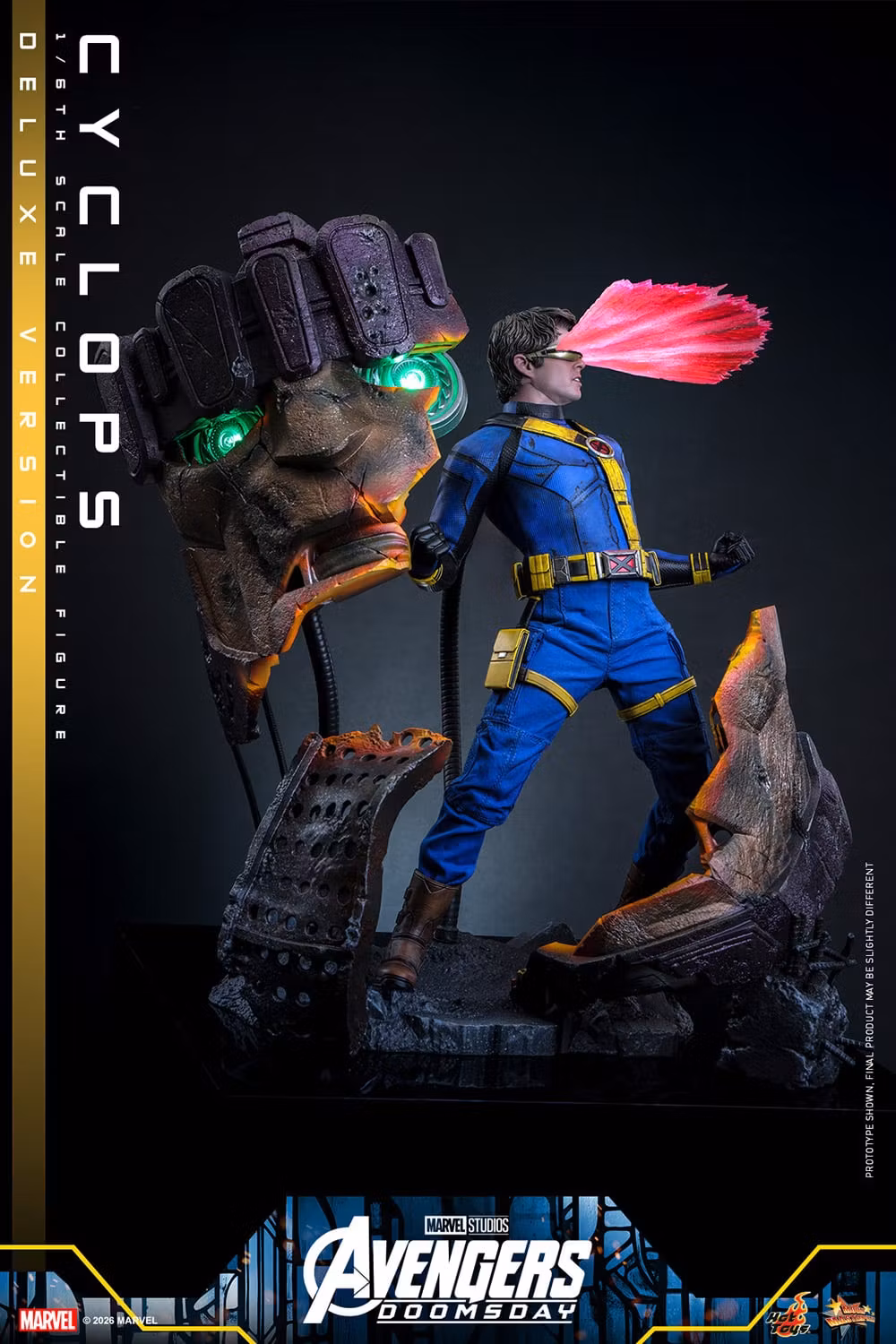 Avengers: Doomsday MMS909 Cyclops (Deluxe Ver.) 1/6th Scale Collectible Figure