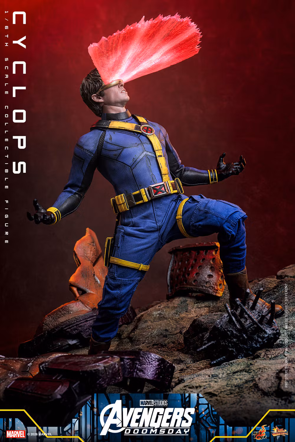 Avengers: Doomsday MM908 Cyclops 1/6th Scale Collectible Figure