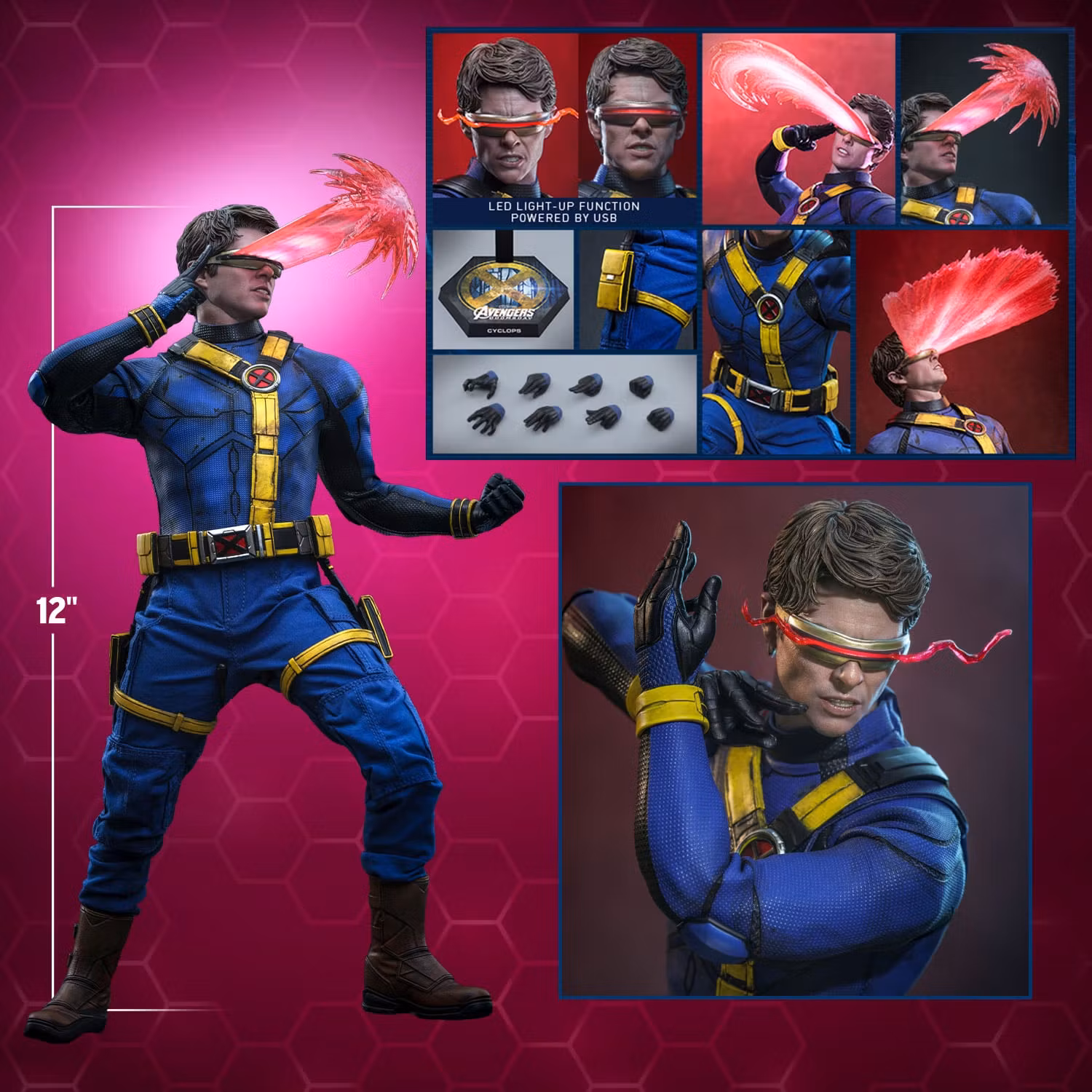 Avengers: Doomsday MM908 Cyclops 1/6th Scale Collectible Figure
