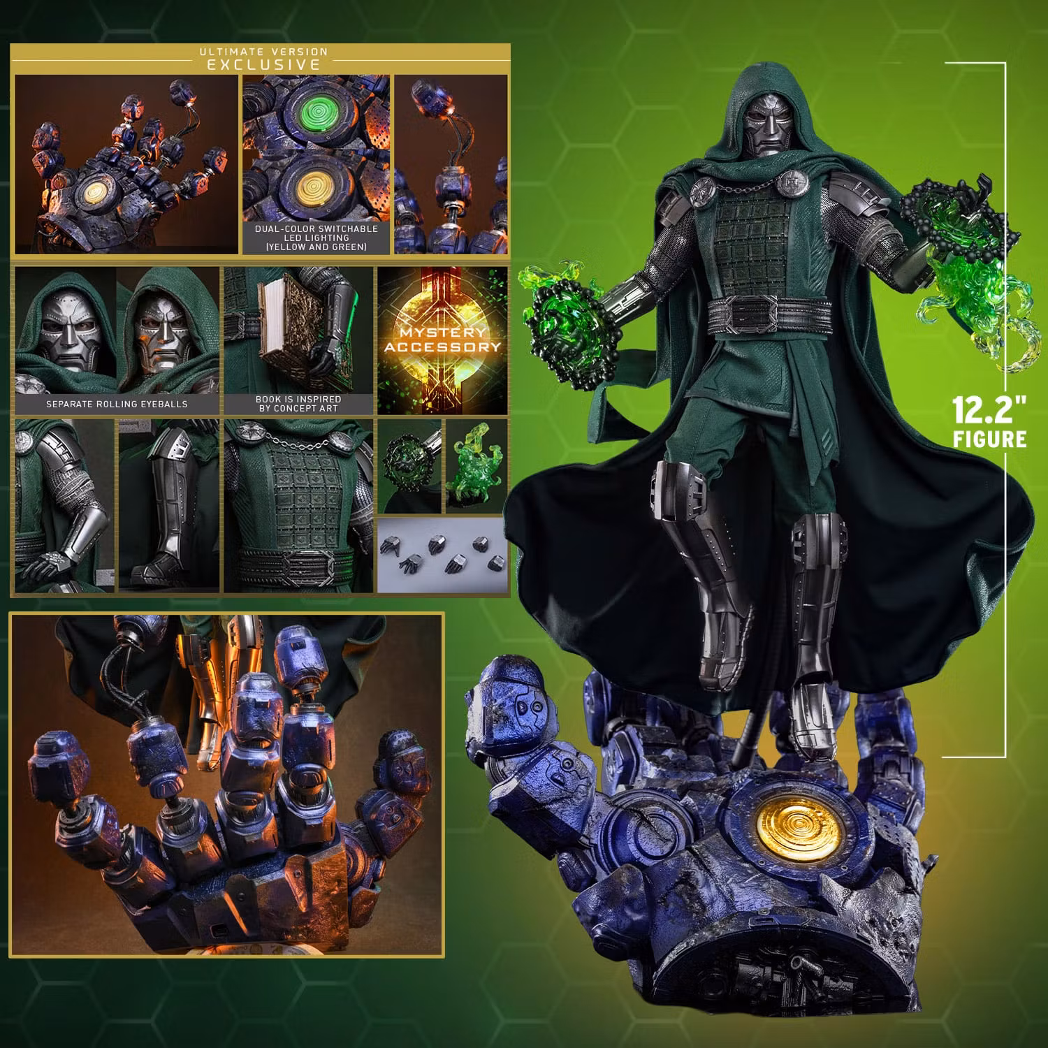 Avengers: Doomsday MMS907 Doctor Doom (Ultimate Ver.) 1/6th Scale Collectible Figure