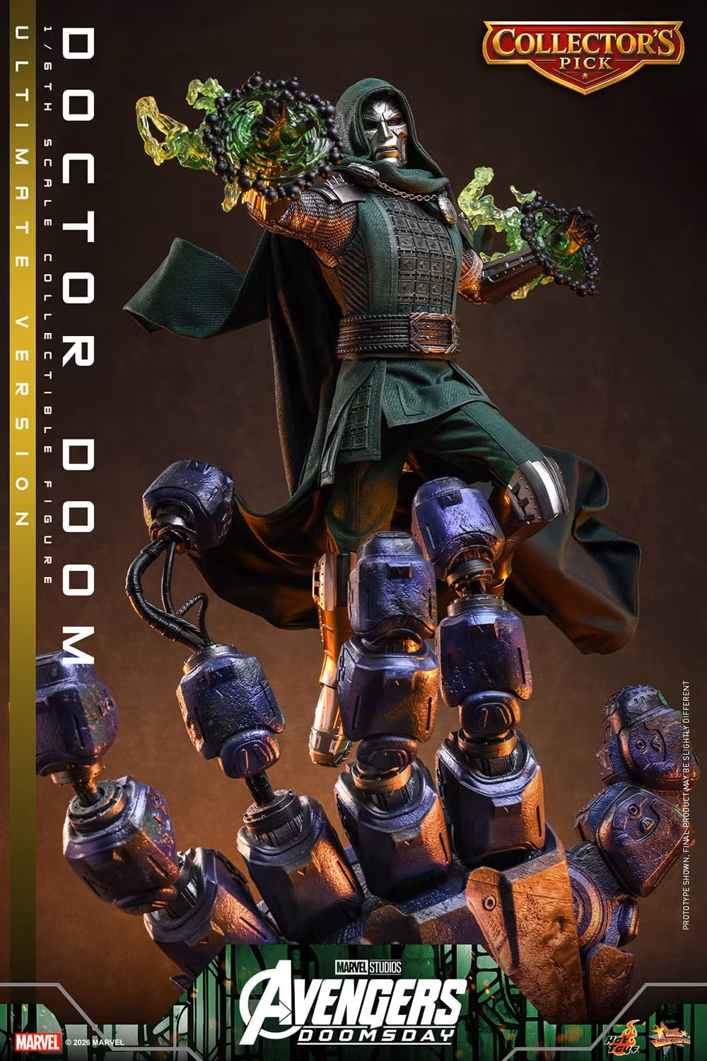 Avengers: Doomsday MMS907 Doctor Doom (Ultimate Ver.) 1/6th Scale Collectible Figure