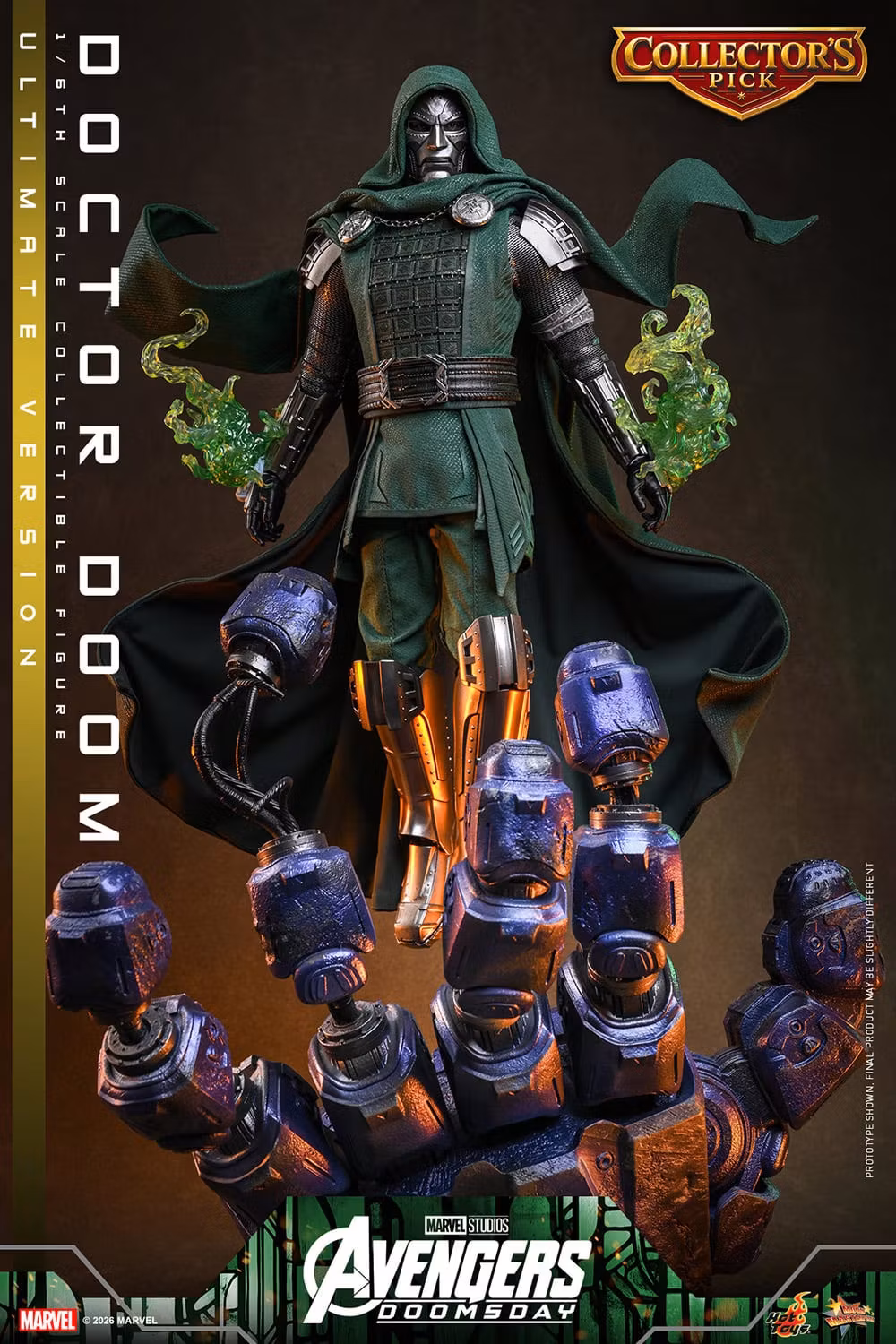 Avengers: Doomsday MMS907 Doctor Doom (Ultimate Ver.) 1/6th Scale Collectible Figure