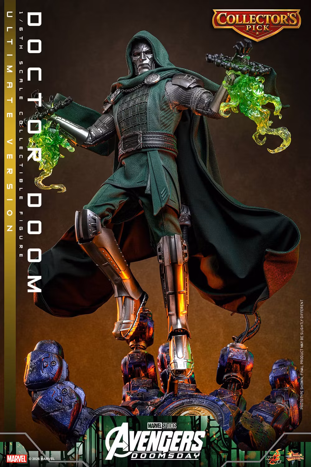 Avengers: Doomsday MMS907 Doctor Doom (Ultimate Ver.) 1/6th Scale Collectible Figure