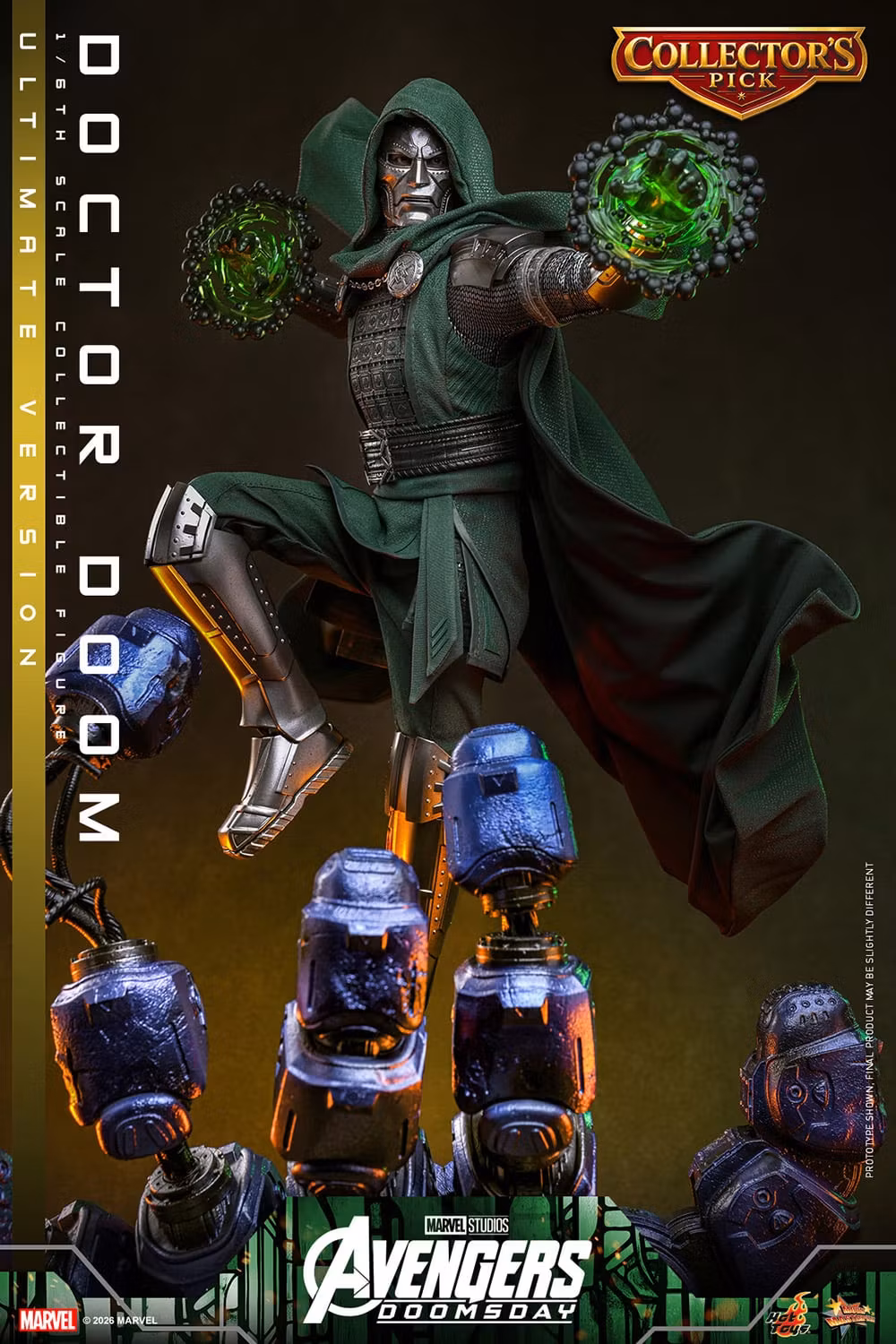 Avengers: Doomsday MMS907 Doctor Doom (Ultimate Ver.) 1/6th Scale Collectible Figure