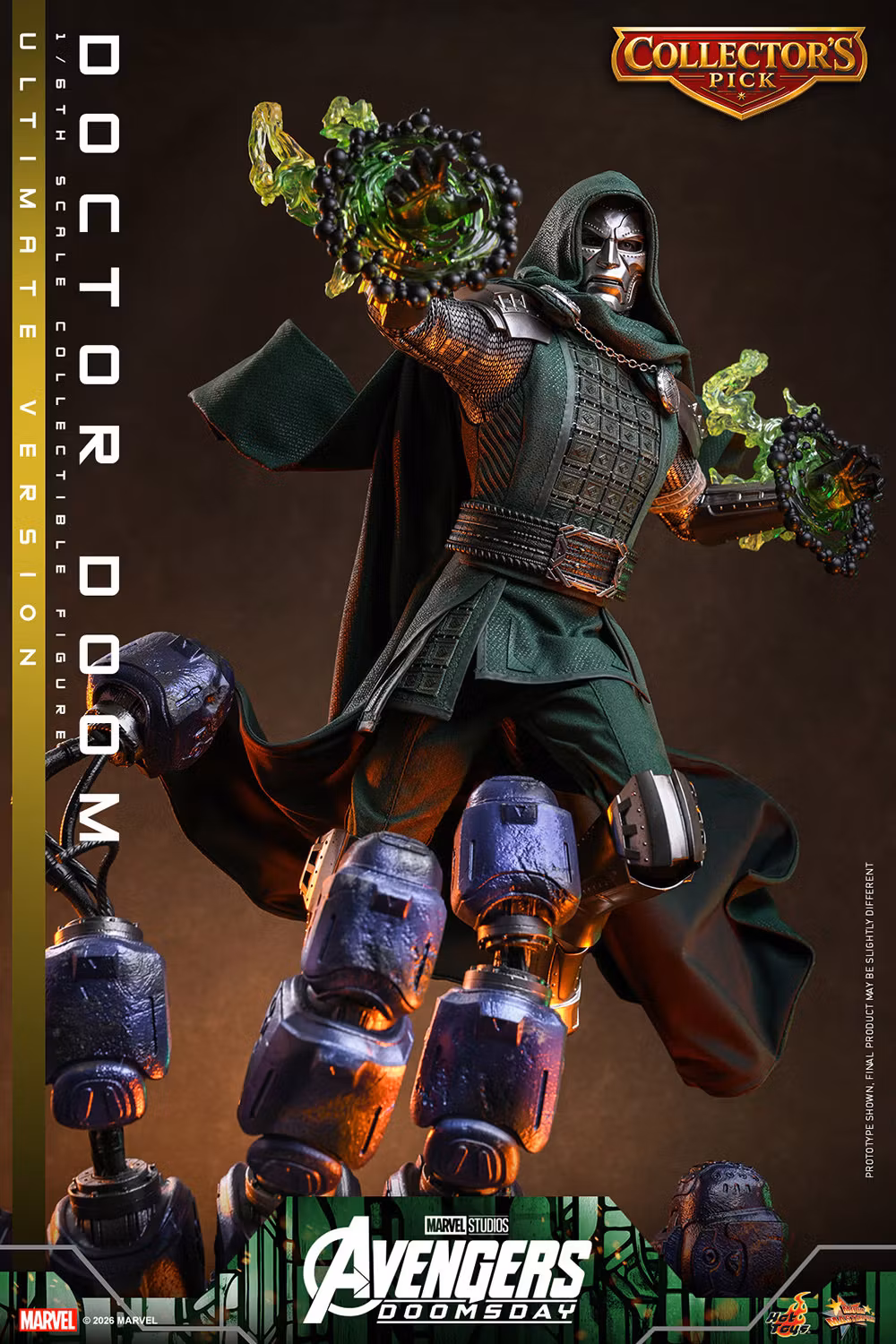 Avengers: Doomsday MMS907 Doctor Doom (Ultimate Ver.) 1/6th Scale Collectible Figure