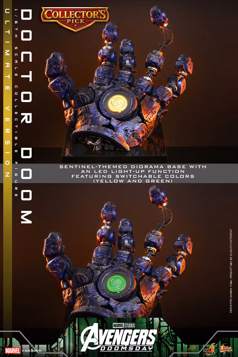 Avengers: Doomsday MMS907 Doctor Doom (Ultimate Ver.) 1/6th Scale Collectible Figure