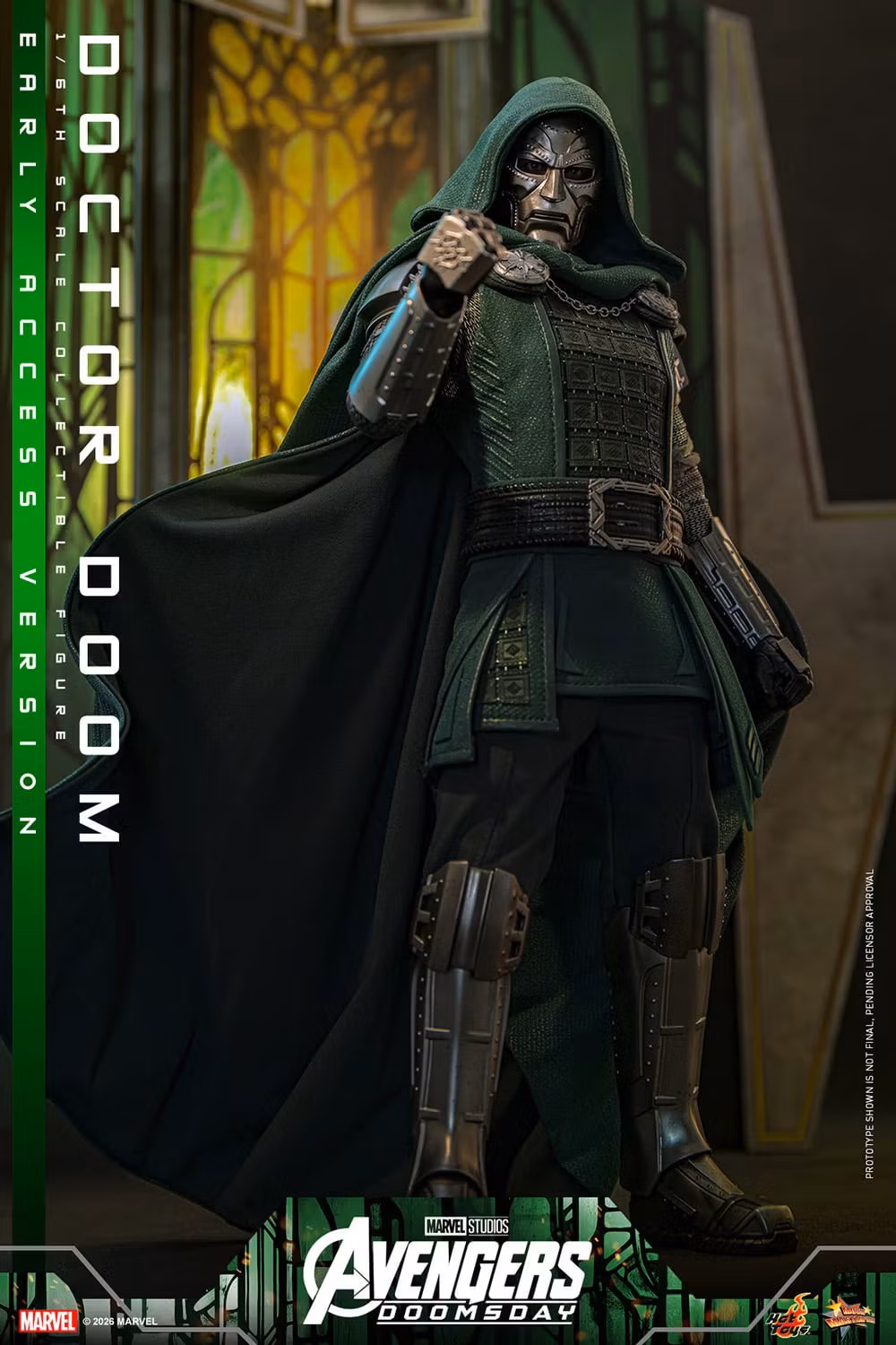 Avengers: Doomsday MMS906 Doctor Doom 1/6th Scale Collectible Figure