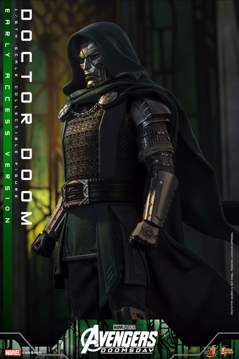 Avengers: Doomsday MMS906 Doctor Doom 1/6th Scale Collectible Figure