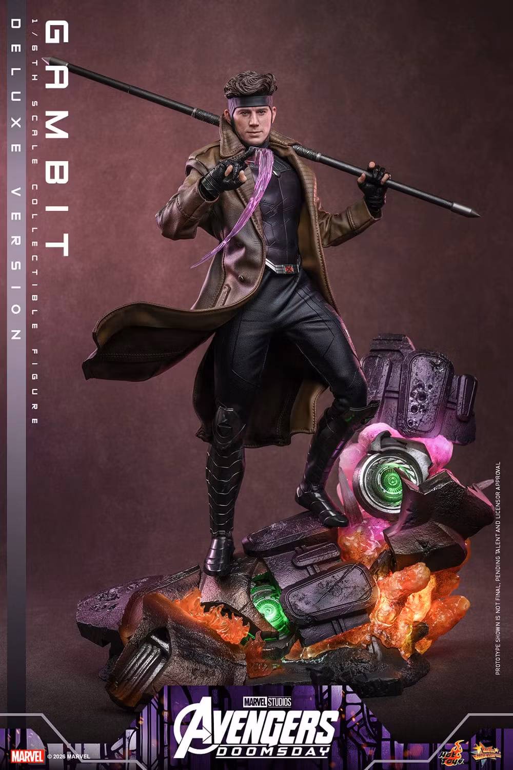 Avengers: Doomsday MMS911 Gambit (Deluxe Ver.) 1/6th Scale Collectible Figure
