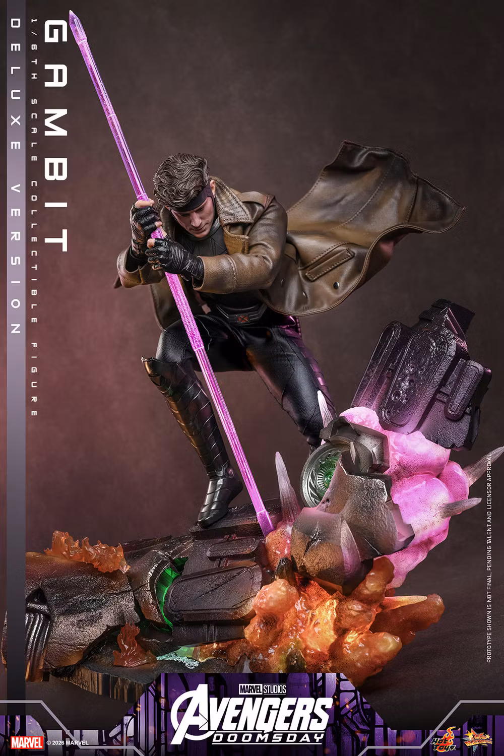 Avengers: Doomsday MMS911 Gambit (Deluxe Ver.) 1/6th Scale Collectible Figure