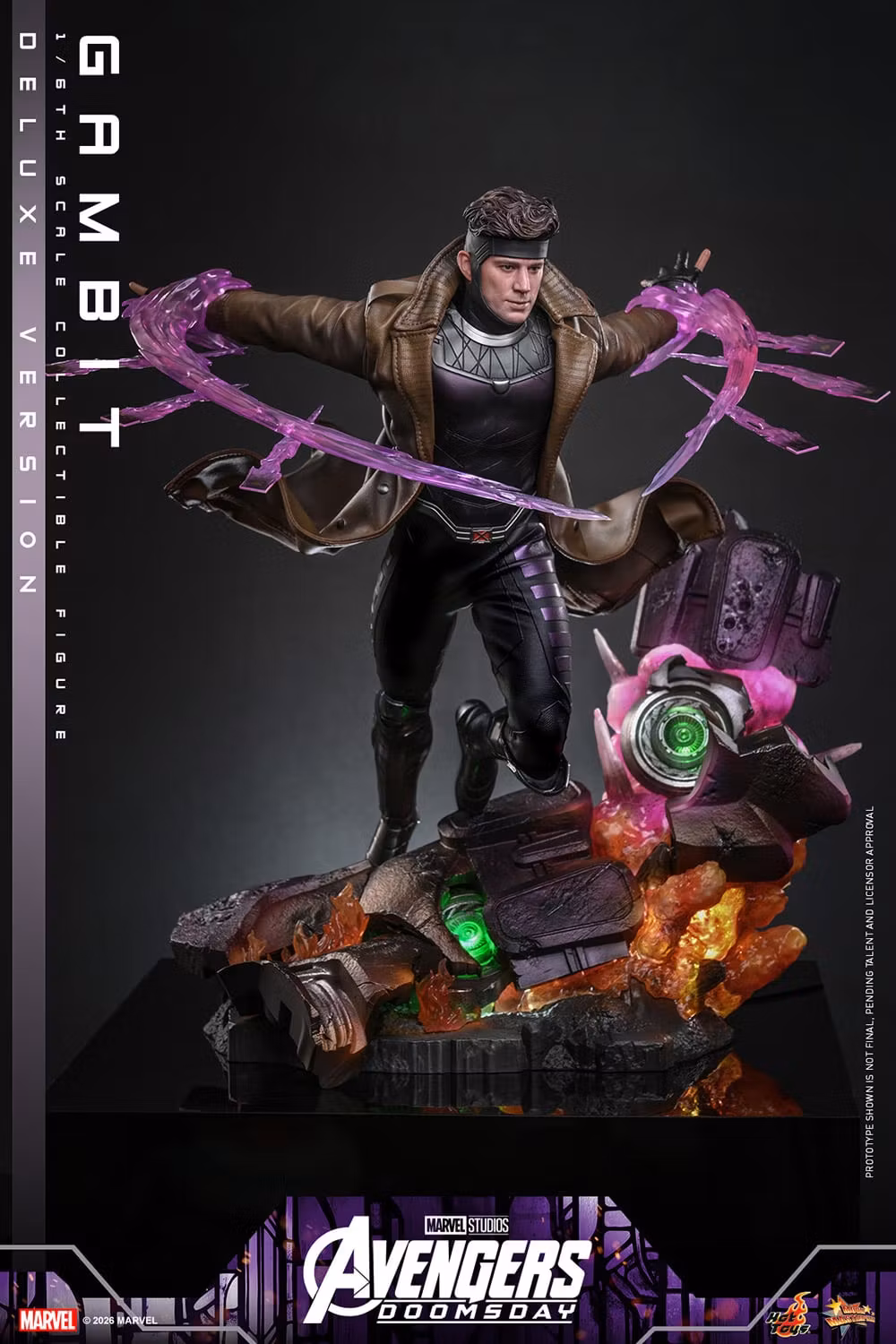 Avengers: Doomsday MMS911 Gambit (Deluxe Ver.) 1/6th Scale Collectible Figure