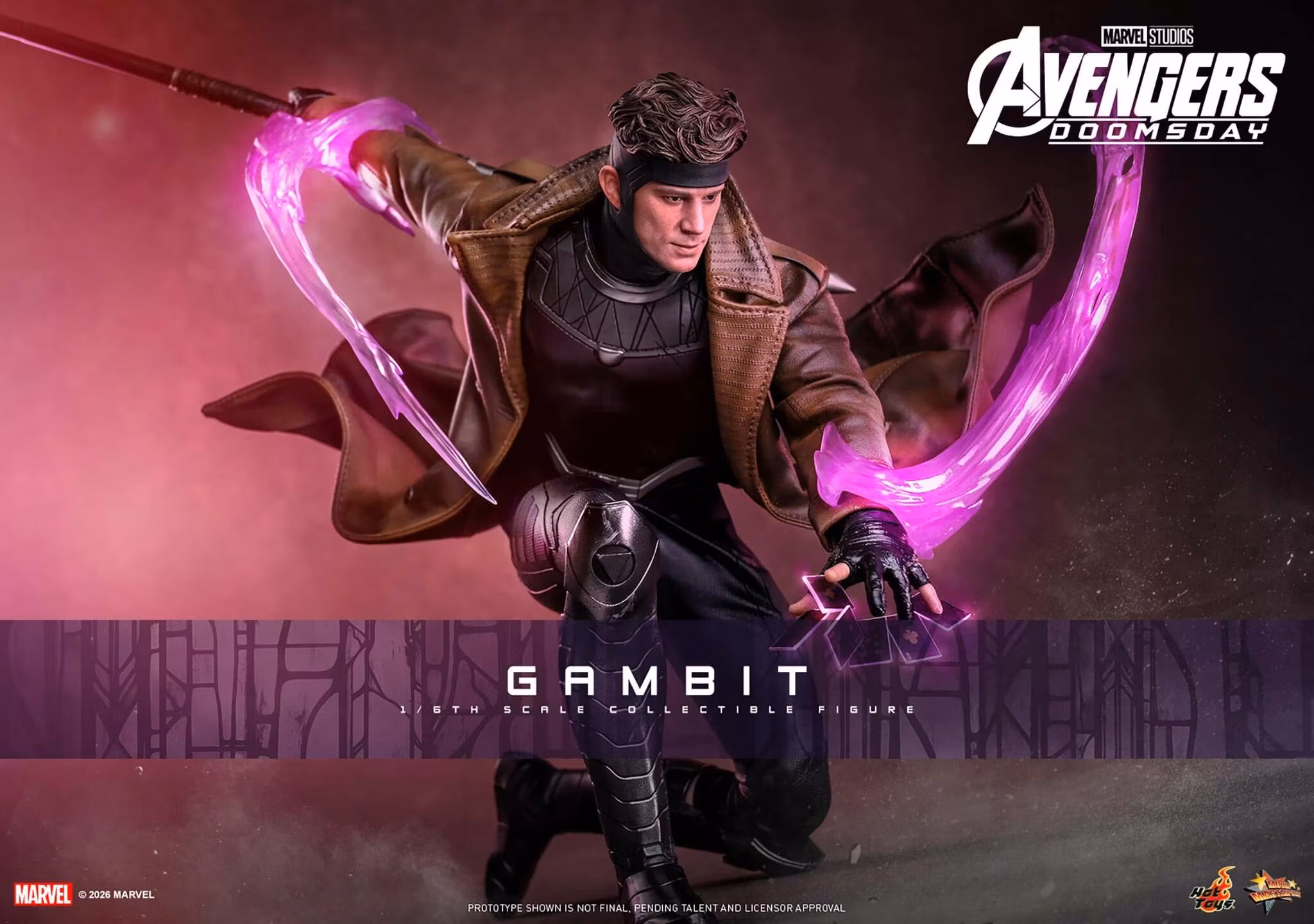 Avengers: Doomsday MMS910 Gambit 1/6th Scale Collectible Figure