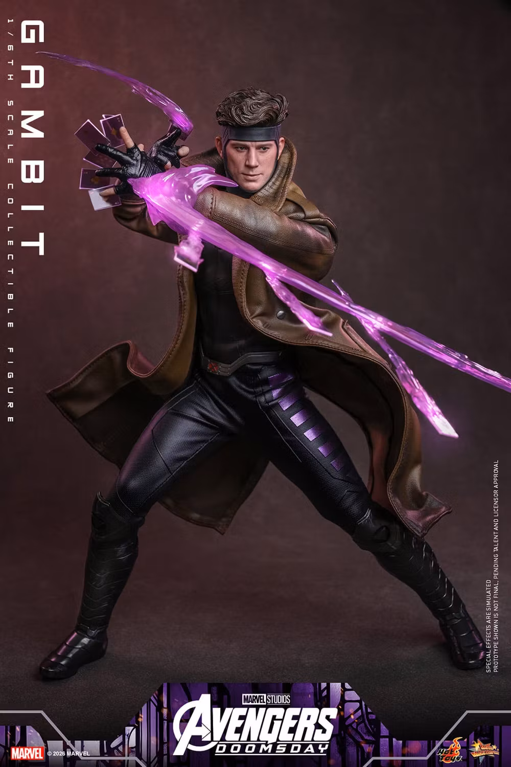 Avengers: Doomsday MMS910 Gambit 1/6th Scale Collectible Figure