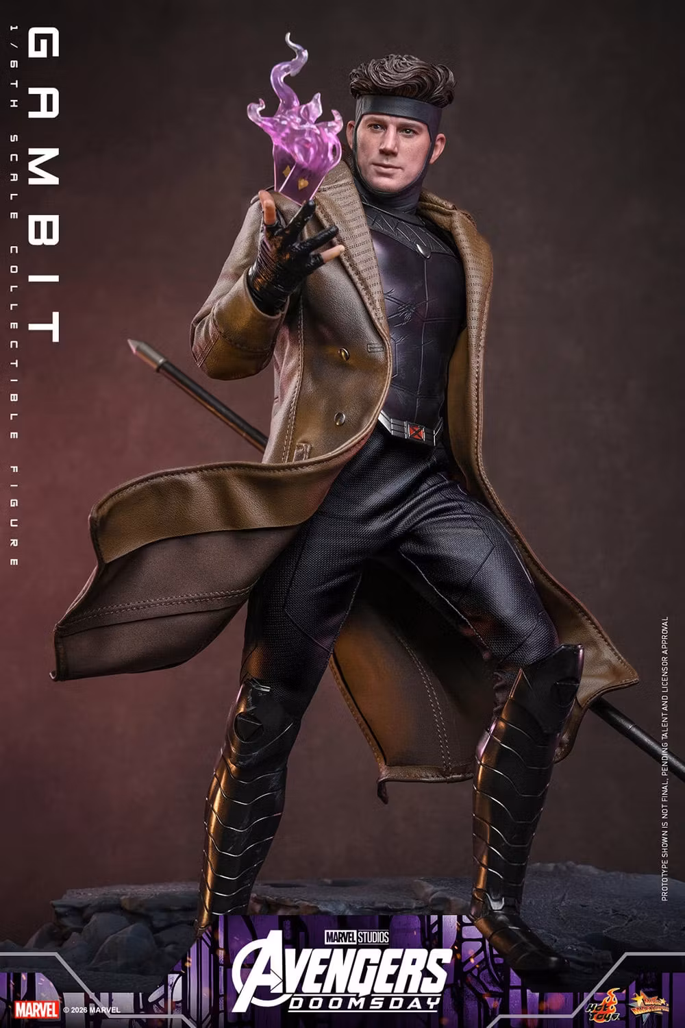 Avengers: Doomsday MMS910 Gambit 1/6th Scale Collectible Figure