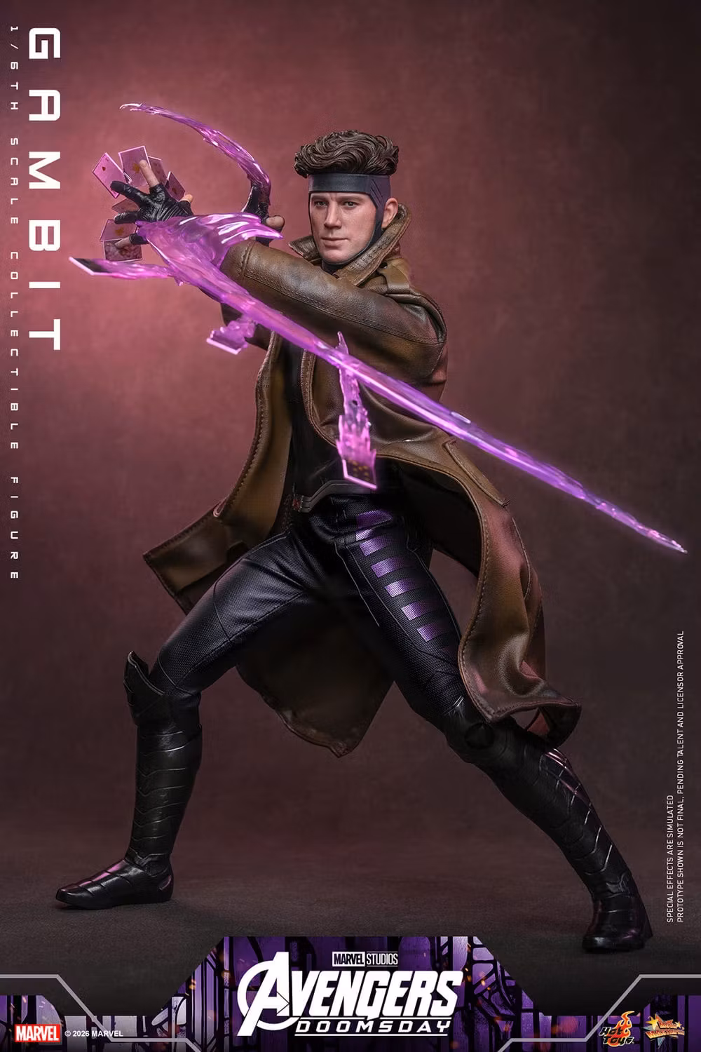 Avengers: Doomsday MMS910 Gambit 1/6th Scale Collectible Figure