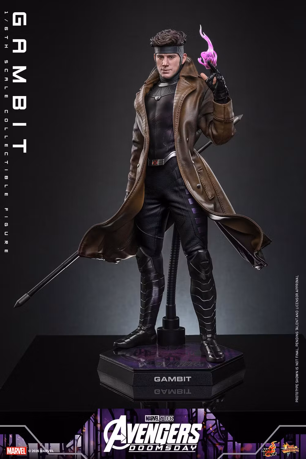 Avengers: Doomsday MMS910 Gambit 1/6th Scale Collectible Figure