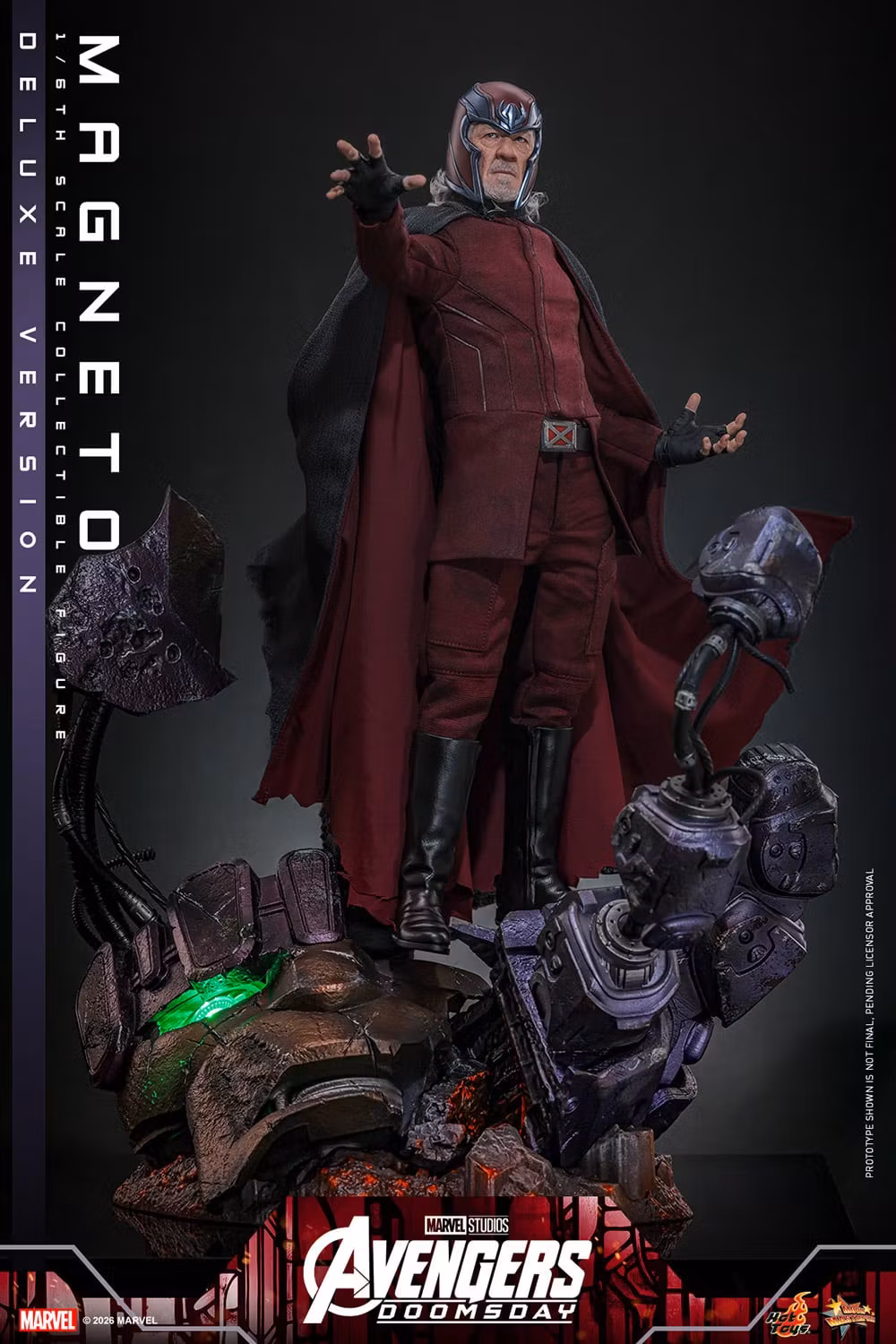Avengers: Doomsday MMS913 Magneto (Deluxe Ver.) 1/6th Scale Collectible Figure